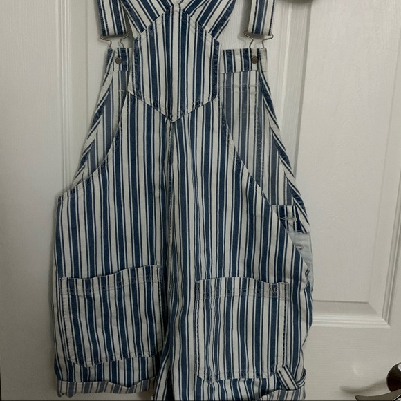 NWT American Eagle overalls 💙 - Picture 3 of 4